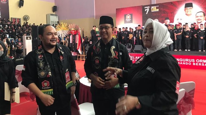 Ormas Bang Japar Deklarasikan Dukung Anies Baswedan Maju Pilgub Jakarta 2024