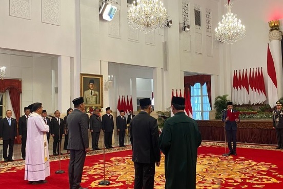 Presiden Joko Widodo Melantik 3 Wamen Baru
