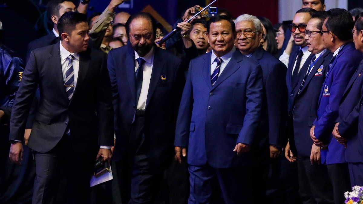 Pidato Prabowo di Kongres III Nasdem, Mas Brewok Ini Hebat!