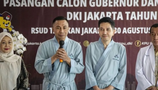 20 Tes Kesehatan Paslon Cagub DKI Dharma Pongrekun – Kun Wardana