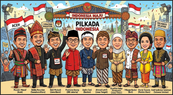 10 Kepala Daerah dengan Popularitas Tertinggi 2026, Siapa Paling Berpengaruh?